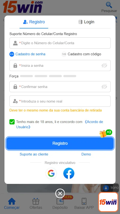 Aposte com Agilidade pelo Nosso Aplicativo